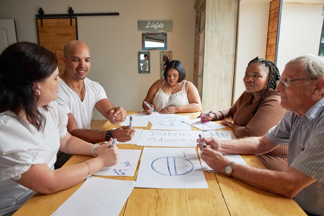 family financial planning meeting